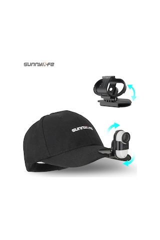 Youmex Sunnylife G3s-j867 Go 3/go 3s Kamera Klipsi - Şapka Kenarı/sırt Çantası Uyumlu, 360 Döner, İlk Kişi Perspektifi Görüntüleme