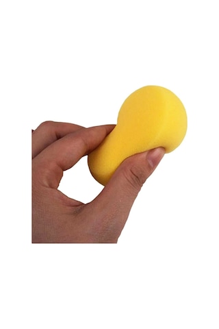 Seramik Rötuş Süngeri 6 Adet Düzeltme Süngeri Yuvarlak Sünger 6'lı Set 7 Cm X 2,5 Cm