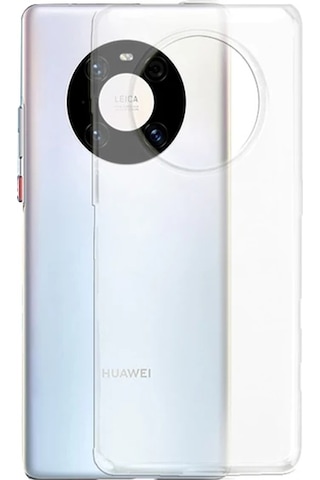 Hepsi Gor Huawei Mate 40 Pro Kılıf Kamera Korumalı Şeffaf Silikon Kılıf- 5775 Najmaddin