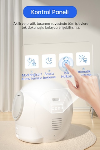 Els Pet S30 Pro 2. Nesil Otomatik Akıllı Kedi Tuvaleti