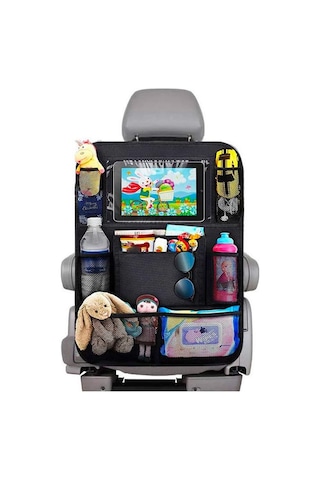 Zhltools Araba Koltuk Arkası Eşya Düzenleyici Organizer Tablet Telefon Tutucu