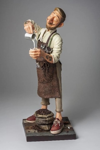 Forchino Collection The Barista Kahveci Figürü 44cm