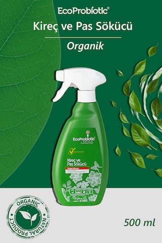 Organik Kireç Ve Pas Sökücü Sprey Güçlü Doğal Temizlik 500 Ml. Tekli