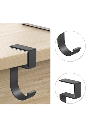 Masaya Monte Çanta Kulaklık Eşya Poşet Vb Tutucu Askı- Al4787 Gri