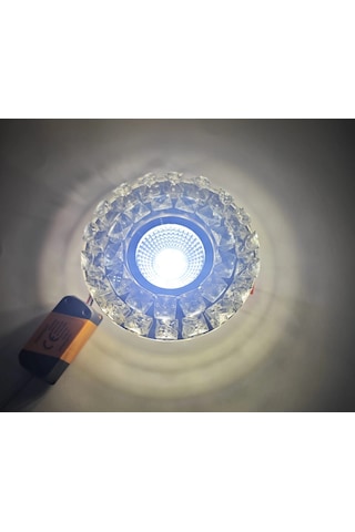 1 Adet Sunled 8202 Cam Spot Kasası 5w Beyaz Işık Led Çerçeveli Günışığı Çok Renkli