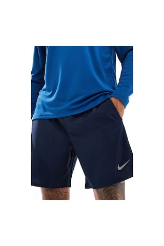 Nike Running Dri Fit 2 İn1 Challenger 7" Short Erkek Dokuma Taytlı Koşu Şortu Lacivert