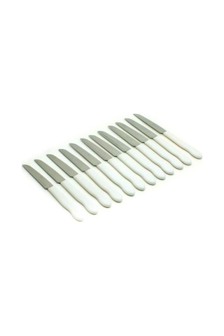 Marob Meyve Bıçağı Beyaz 12'li