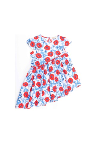 Denokids Mshb&g Gelincik Kız Çocuk Elbise Çok Renkli