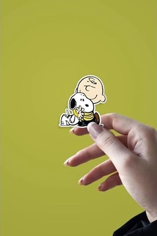 Snoopy Karakter Temalı Etiket Seti - Ajanda, Defter, Laptop, Telefon, Scrapbook Sticker 1