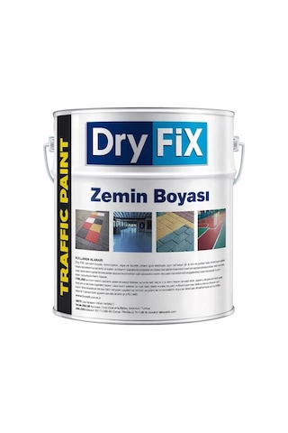 Dryfix Traffic Paint Fayans,seramik,mermer,beton Ve Asfalt Zemin Boyası 18 Kg Ral 6024 Yeşil Diğer