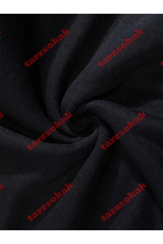 Tarzsokak Dortmund Almanya Mektup Desen Sonbahar Hoody Erkekler Rahat Büyük Boy Kapüşonlular Moda Polar Siyah