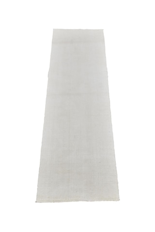 Kilim Antik El Dokuma Pamuk Yörük Mini Yolluk Toroslar Adana Kilimi 0099 - Yeni - Beyaz