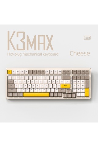 K3 Max Klavye Red Switch Oyuncu Klavyesi Gaming Mekanik 100 Tuşlu Hotswapp