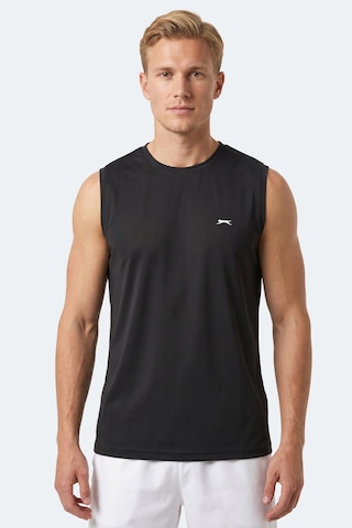 Slazenger Herofıt Erkek Kolsuz Siyah Atlet