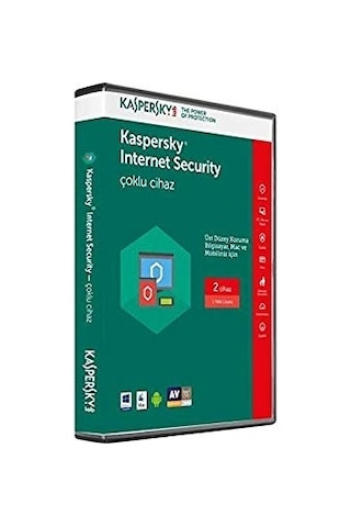 Kaspersky Kıs Internet Securty 2 Kullanıcı 1 Yıl