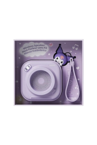 Mınıso Sanrio Lisanslı Kuromi Bluetooth Hoparlör A133 Kablosuz Taşınabilir Ses Sistemi