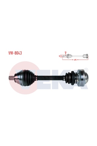 Sol Ön Aks Komple 69683184