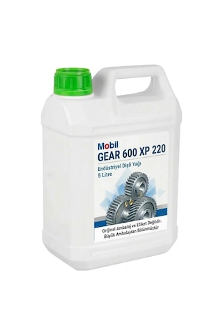 Mobil Gear 600 Xp 220 Dişli Yağı - 5 Litre