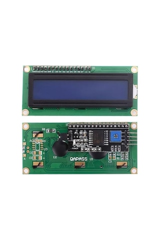 Ayrex Arduino 2x16 Lcd Ekran I2c Modüllü