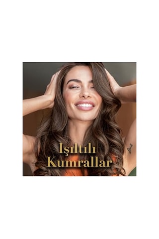 Işıltılı Kahve Saç Boyası, Tek Kullanımlık Tüp