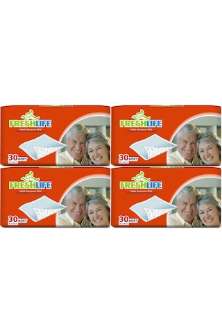 Freshlife Hasta Yatak Koruyucu 60 90cm 120 Adet 4pk 30
