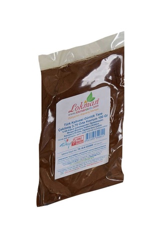 Türk Kahvesi Günlük Taze Çekilmiş 3.75 Orta Krum 100 Gr Paket