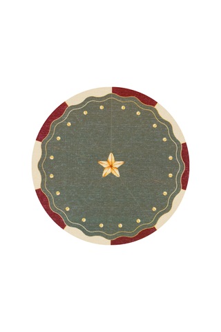 Carousel Kağıt Bardak Altlığı 10 Cm 12'li Paket Beyaz
