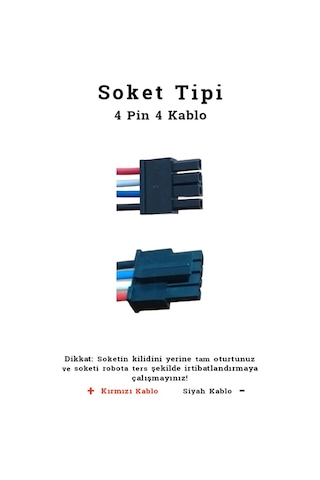 Pil5119C06K Xiaomi Mop 1C 2in1 STYTJ01ZHM Kutu 5200mAh 14.4V Uyumlu Batarya Robot Süpürge Pili