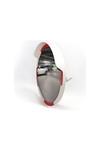 Trafik Güvenlik Aynası 80 Cm Beyaz-kırmızı-719