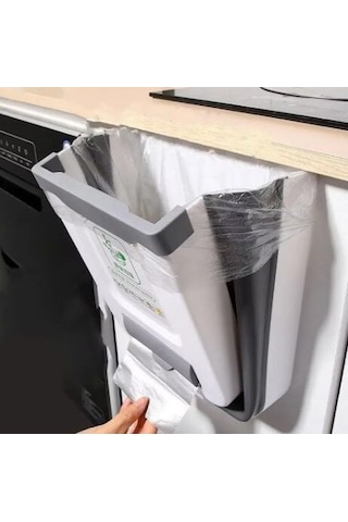 Özel Katlanabilir Mutfak Çöp Kovası Torba Hazneli Fırsat