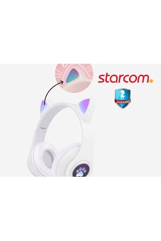 Starcom IKK-12 Kedi Figürlü Bluetooth Kulaklık