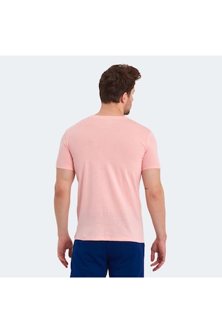 Slazenger KASSIA Erkek Baskılı Somon Tişört