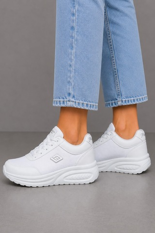 Bluefeet Prl Beyaz Anorak Kadın Sneaker Spor Ayakkabı