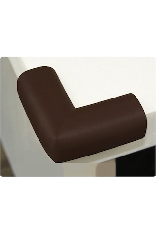 Kauçuk Köşe Koruyucu-Kahverengi (4 Adet) Çok Renkli