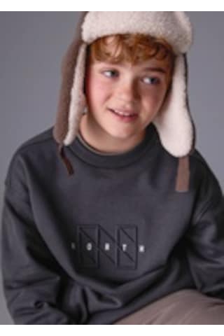 Mayoral 7405-90 Erkek Çocuk Gri Sweat Gri