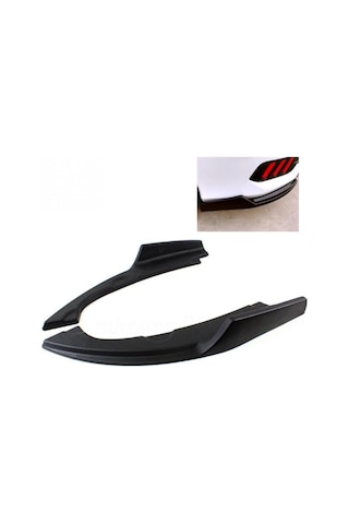 Honda Civic Fc5 Arka Tampon Flap Lip Siyah Piano Black Çıkıntılı