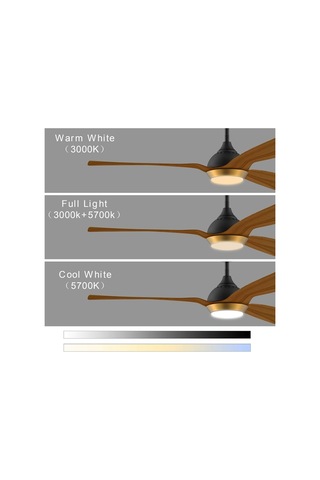 132 Cm Wifi Tavan Vantilatörü,kısılabilir Led Aydınlatma, 6 Hız Dc Motor