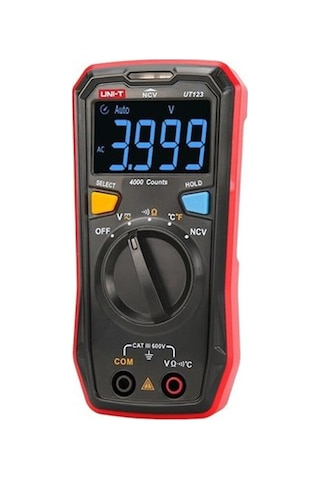 Uni-T UT123 Cep Tipi Mini Multimetre Uni-T UT123 Cep Tipi Mini Multimetre