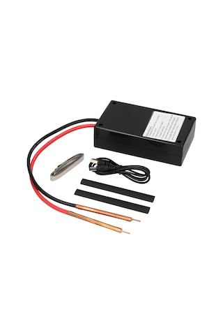 Vkemall Punta Kaynak Makinesi Taşınabilir Nokta Kaynak Makinesi Kaynak Kalemleri 6 Vites Ayarlanabilir 5300mah Siyah