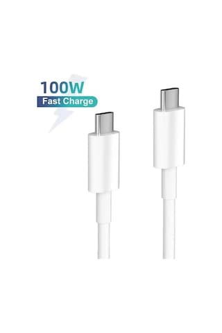 Sensei Snspd100-1.5m Type C To Type C Data & Hızlı 100w 1.5mt Şarj Kablosu