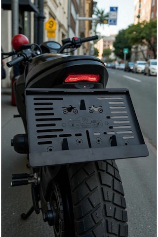 Motorsiklet Plakalık 1 Adet Motor Plakası