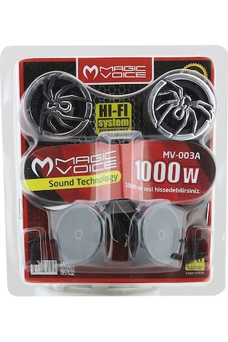 Magicvoice Mv003A Akrep Oto Tweeter Takımı