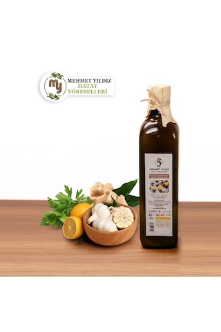 My Hatay Yöreselleri Zencefilli Maydonoz Limon Sarımsak Kürü 750 ML My Hatay Yöreselleri Zencefilli Maydonoz Limon Sarımsak Kürü 750 ML