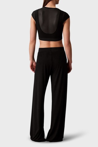 Calvin Klein Bayan Pantolon Lvgws6p654 Ub1 Siyah Siyah