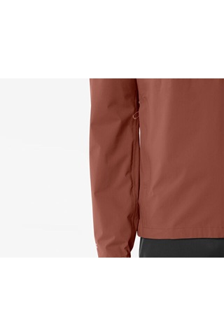 Salomon Bonattı Waterproof Jkt M Erkek Koşu Rüzgarlık Lc2293100 Kahverengi