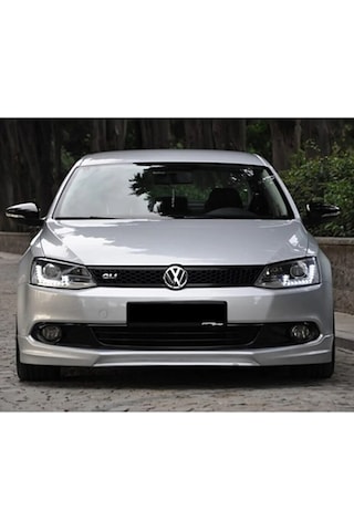 Volkswagen Jetta 2010-2014 Uyumlu Ön Tampon Eki Boyasız Plastik