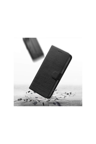 Apsuwa General Mobile Uyumlu Gm 20 Kılıf Cüzdan Kapaklı Kartlıklı Kumaş