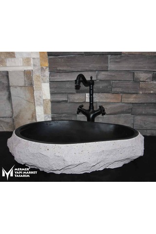 Bazalt Dışı Patlatma Çakıl Lavabo