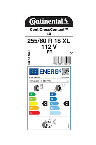 Continental 255/60r18 112v Xl Fr Cclx Dört Mevsim Lastiği 2024
