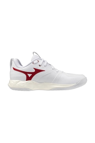 Mizuno Wave Momentum Pro Kadın Voleybol Ayakkabısı Beyaz / Kırmızı Çok Renkli